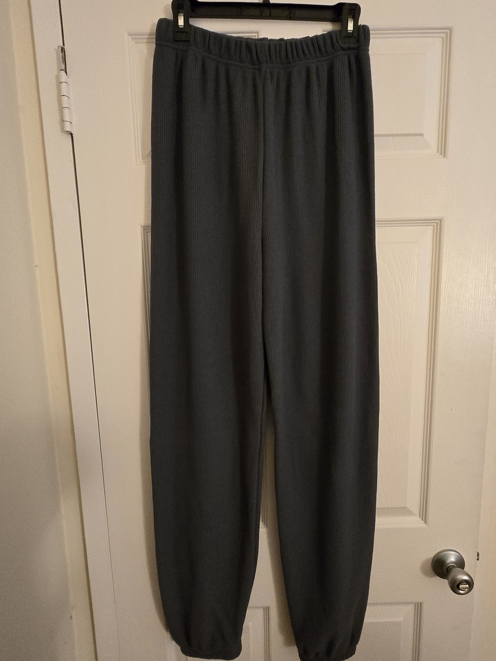 Tea Collection Dark Gray Ribbed Waist Sweatpants - Picture 2 of 4